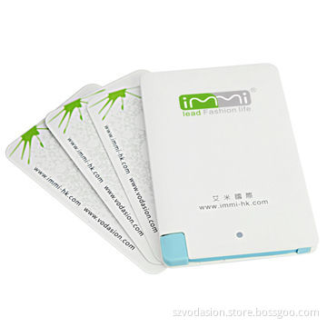 2014 New Hot Portable IMMI Brand Name Card Power Banks for Mobile